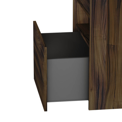 M8FFUX0601OF Func, База с нишей, 1 ящик (pull-out), 60 см, цвет дерево текстурир-ое Am.Pm фото в интернет-магазине Русалия