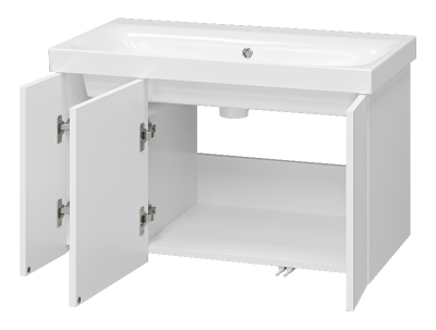 Тумба Лира 80 подвесная с раковиной Cersanit Moduo 80 Misty фото в интернет-магазине Русалия