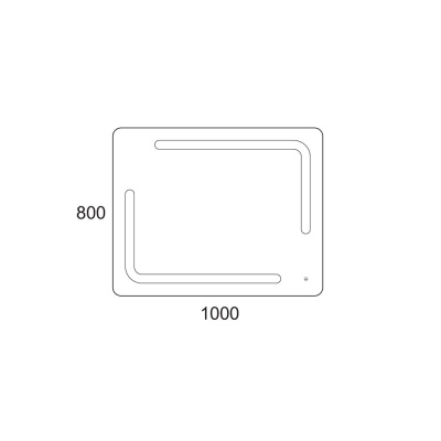 Зеркало Otalia 100 OW04.12.00 OWL фото в интернет-магазине Русалия