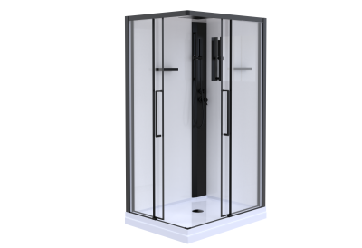 Прямоугольная душевая кабина 120х90х215 ESKM129CKRL Esbano фото в интернет-магазине Русалия