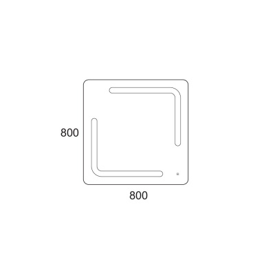 Зеркало Otalia 80 OW04.11.00 OWL фото в интернет-магазине Русалия