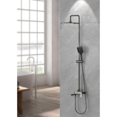 Душевая система Splenka S31.24.09, графит фото в интернет-магазине Русалия