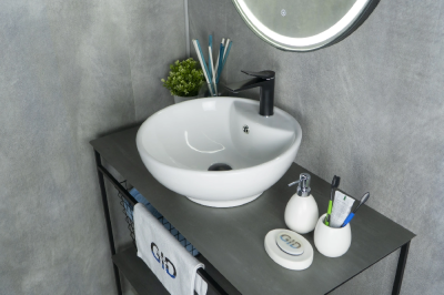 Раковина накладная Gid N9001 фото в интернет-магазине Русалия