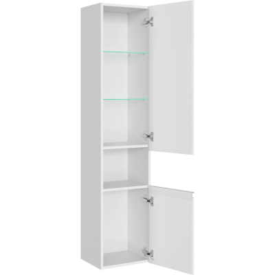 Подвесной пенал 35 см белый ROD0535  Rodos Aqwella фото в интернет-магазине Русалия