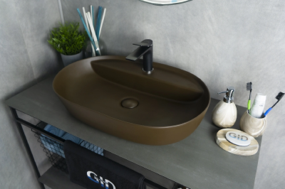 Раковина накладная Gid Br1346 фото в интернет-магазине Русалия