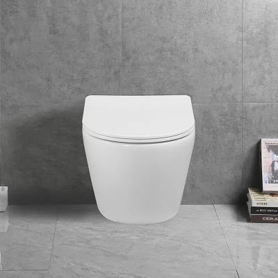 Унитаз SELLA Aria Tornado подвесной, белый (490х370х370) безободковый, смыв торнадо Cerutti SPA CT9529 фото в интернет-магазине Русалия