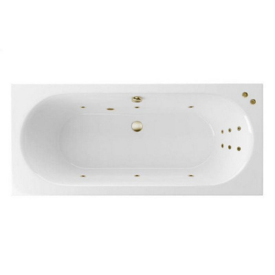 Гидромассажная ванна EXCELLENT Oceana 170x75 "LINE" (бронза) WAEX.OCE17.LINE.BR фото в интернет-магазине Русалия