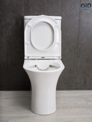 Унитаз напольный Gid Tn2126 62246Y белый 64.5x37.5x83 фото в интернет-магазине Русалия