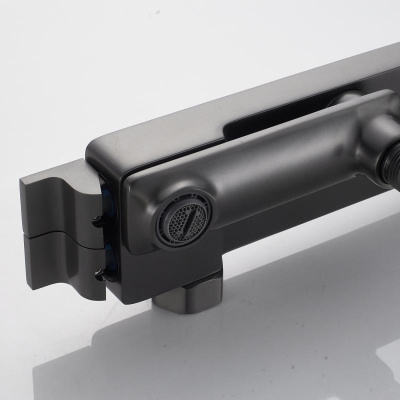 Душевая система Shevanik S4226T, оружейная сталь фото в интернет-магазине Русалия