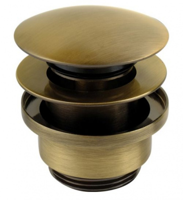 Донный клапан для раковины VR.SBR-8002.BR бронза Veragio фото в интернет-магазине Русалия