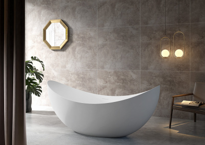 Акриловая ванна ABBER AB9333 180х80х75 см фото в интернет-магазине Русалия