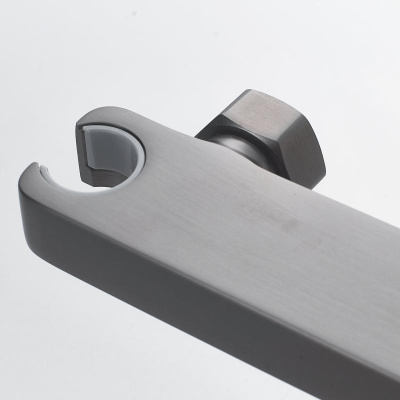 Гигиенический душ со смесителем Shevanik S4105T-1, оружейная сталь фото в интернет-магазине Русалия