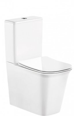 Унитаз ARNO напольный безободковый Ceruttispa CT7838 (620х345х800) фото в интернет-магазине Русалия