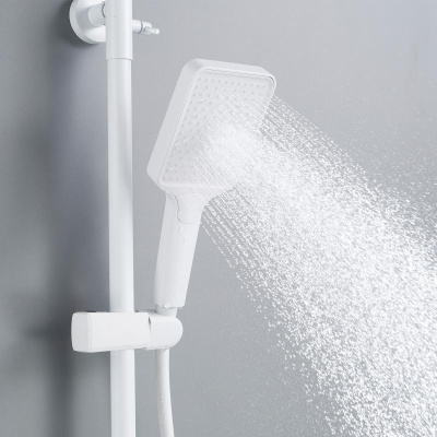 Душевая система Shevanik S4436C, белый фото в интернет-магазине Русалия