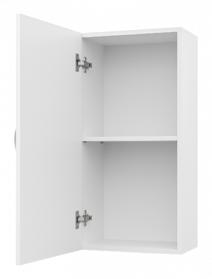 Шкаф Лилия 40 подвесной универсальный Э-Лил08040-011бф Misty фото в интернет-магазине Русалия