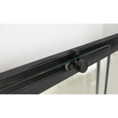 Душевая дверь RGW LE-12B 1200, стекло прозрачное, профиль черный фото в интернет-магазине Русалия