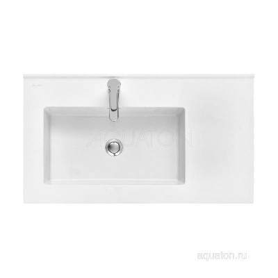 Раковина AQUATON Квадро Про 80 левая 1A734431QA01L фото в интернет-магазине Русалия