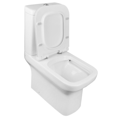 Унитаз-компакт с крышкой микролифт ARLES AS1002+AS1003+AS1001T Creo Ceramique фото в интернет-магазине Русалия