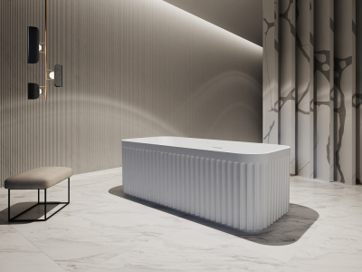 Акриловая ванна ABBER AB9411-1.7 170х75х58 см фото в интернет-магазине Русалия