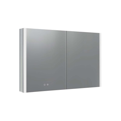 Шкаф зеркало для ванной с подсветкой Aquatek AQ7109-MLC, прямоугольное, сенсорное управление, 1000*700*133 фото в интернет-магазине Русалия