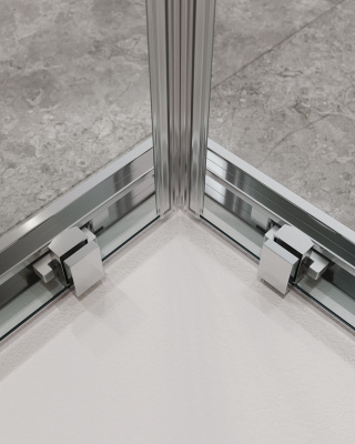 Душевой уголок CEZARES MOLVENO-AH-21-80+20-C-Cr-IV фото в интернет-магазине Русалия