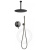 Душевая система встраиваемая FILARETE Roun FL1024BG, графит фото в интернет-магазине Русалия