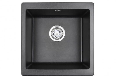 Кухонная мойка GRANULA (4451, ЧЁРНЫЙ) фото в интернет-магазине Русалия