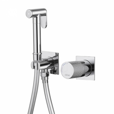 Смеситель ABBER Rund AF8725 с гигиеническим душем, хром фото в интернет-магазине Русалия