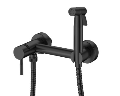 Гигиенический душ встраиваемый RUSH Melos (SUS1101-99Black) фото в интернет-магазине Русалия