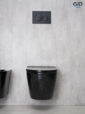 Унитаз подвесной Gid Bs2198 62227Y под камень глянцевый 49x36x35.5 фото в интернет-магазине Русалия