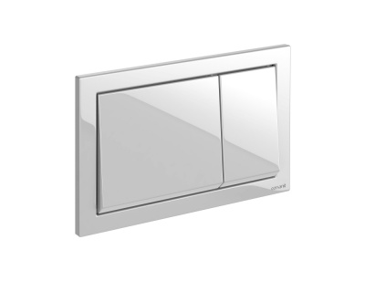 Клавиша смыва Enter белая BU-ENT/Wh Cersanit фото в интернет-магазине Русалия