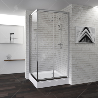 Душевой уголок квадрат 100х100 PA-31 RGW фото в интернет-магазине Русалия