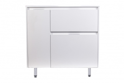 Тумба с раковиной Барселона 90 напольная ПРАВАЯ Style Line фото в интернет-магазине Русалия