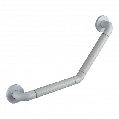 Поручень настенный угловой 52см белый 2W009 Dikalan фото в интернет-магазине Русалия