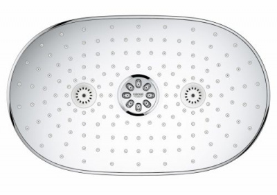 Душевая система с термостатом Rainshower System SmartControl 360 DUO 125550 Grohe фото в интернет-магазине Русалия