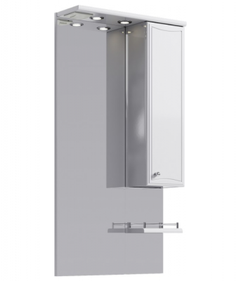 Зеркало 55 Barcelona белый Ba.02.55 Aqwella фото в интернет-магазине Русалия