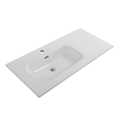 Керамическая раковина, чаша слева, BB1000ETL-L, 1010x460x175 Belbagno фото в интернет-магазине Русалия