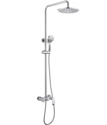 Душевая система со смесителем на ванну Pure F6335369CP-A-RUS Bravat фото в интернет-магазине Русалия