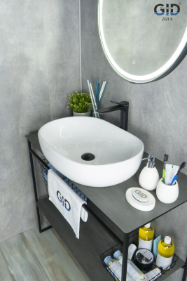 Раковина накладная Gid N9026a фото в интернет-магазине Русалия