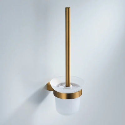 Ершик для унитаза Shevanik SG5700G, золотой сатин фото в интернет-магазине Русалия