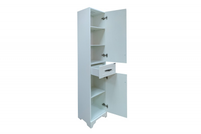 COMFORTY. Шкаф-колонна "Севилья-35" слоновая кость фото в интернет-магазине Русалия