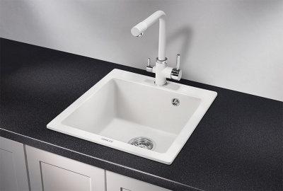 Кухонная мойка GRANULA (4651, АРКТИК) фото в интернет-магазине Русалия