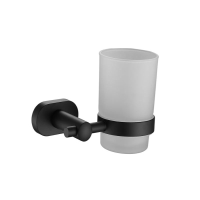 Стакан для ванной комнаты BELZ B90106, черный фото в интернет-магазине Русалия