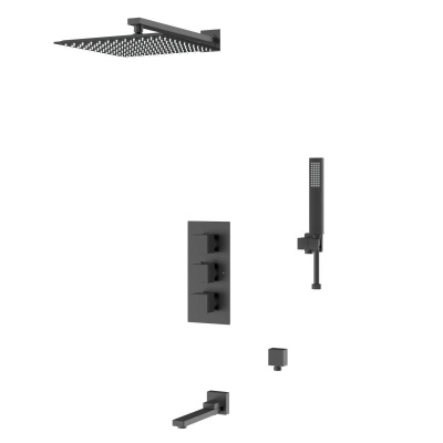 Душевая система D&K встраиваемая термостатическая с изливом Bayern.Liszt (DA2515605A04) фото в интернет-магазине Русалия