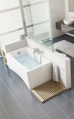 Ванна акриловая Virgo 180х80 P-WP-VIRGO*180NL Cersanit фото в интернет-магазине Русалия