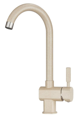 Смеситель для кухни GRANULA Standart (31-ST, БЕЖЕВЫЙ) фото в интернет-магазине Русалия