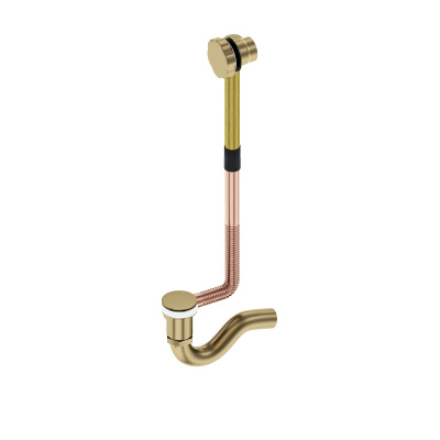 Cлив-перелив автоматический латунный для ванны Antique бронза 8004 Timo фото в интернет-магазине Русалия