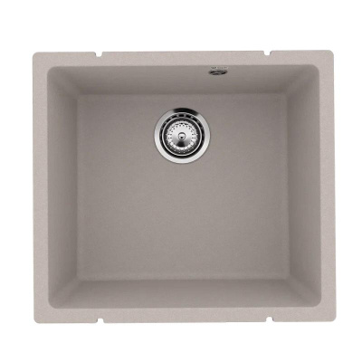 Кухонная мойка Ulgran Quartz Under 450-10, песок фото в интернет-магазине Русалия