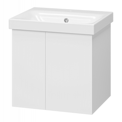 Тумба Лира 50 подвесная с раковиной Cersanit Moduo 50 Misty фото в интернет-магазине Русалия