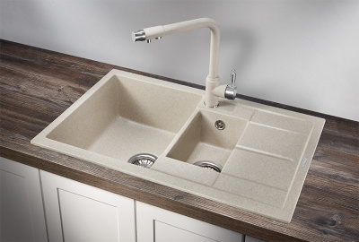 Кухонная мойка GRANULA (7802, ПИРИТ) фото в интернет-магазине Русалия